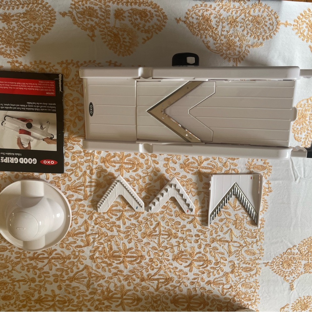 OXO V Blade Mandoline Slicer with Attachments